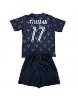 Spojené státy Malik Tillman #17 Venkovní dres pro děti MS 2026 Krátký Rukáv (+ trenýrky)